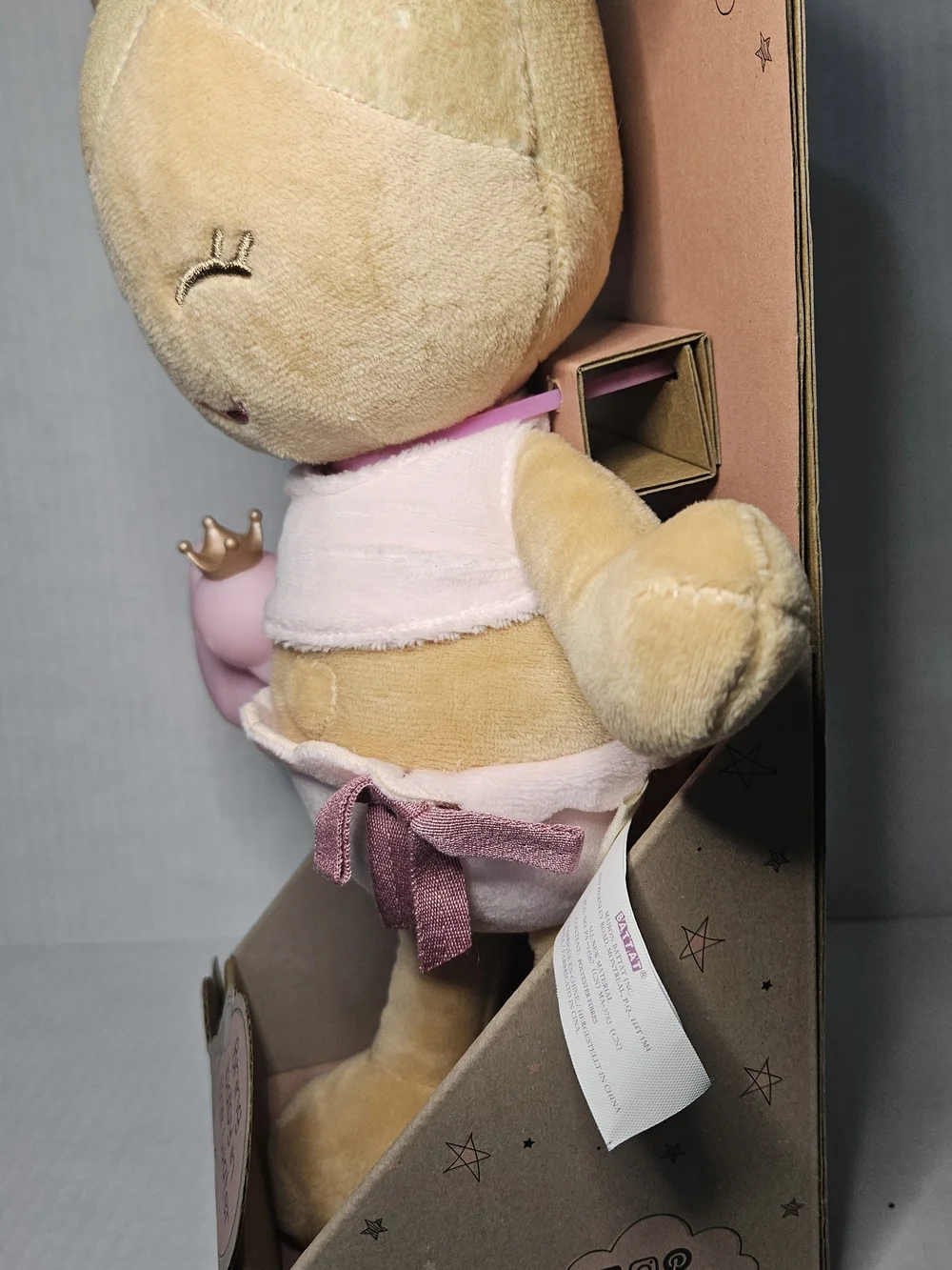 LullaBaby Bath Plush Doll for Real Water Play Blonde Hair bath doll